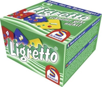 Ligretto grün Das rasante Kartenspiel für kurzweiligen Spielspaß. Für 2 - 4 S...