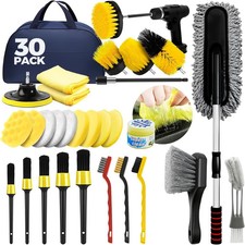Car Detailing Kit Car Cleaning Tools Set Exterior Interior Wheels 30pcs Car Detailing Kit Car Cleaning Tools Set Exterior Interior Wheels 30pcs