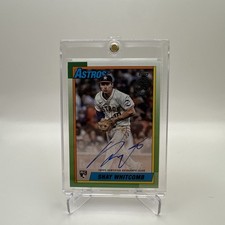 2025 Topps Series 2 Shay Whitcomb Rookie 1990 Topps  On-card Auto #90B2-SW RC