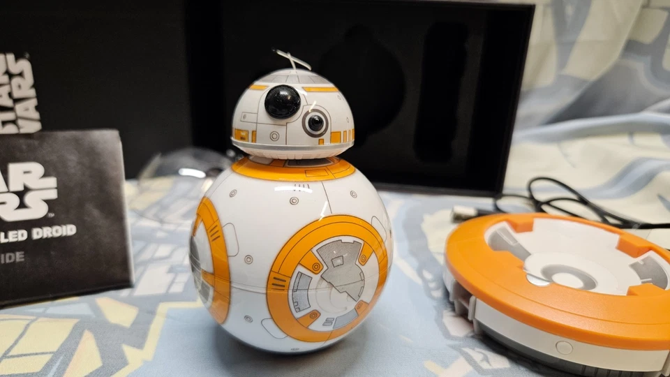 Disney Guerra de las Galaxias Sphero BB-8 Droide MODELO R001 Aplicación Habilitado RC Robot Juguete Probado Foto 3 de 4