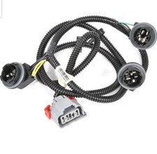 Driver Side Tail Lamp Wiring Harness for GM Vehicles, Black Connector