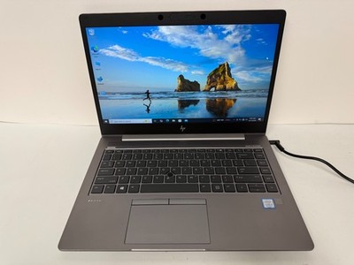 HP ZBOOK 14U G5 LAPTOP I5-8250U 1.60GHZ CPU 8GB RAM 512GB HD *NO AC BAD BATTERY