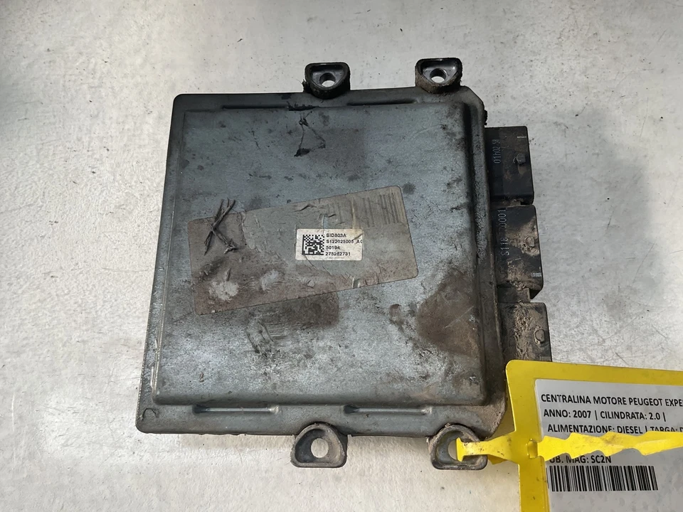 CENTRALINA MOTORE PER PEUGEOT Expert 3° Serie 9661642180 9664611380 Diesel 2.0 - Immagine 4 di 4