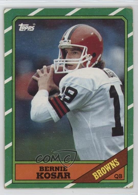 1986 Topps Bernie Kosar #187 1r4t