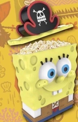 The Spongebob Movie: Search For SquarePants Popcorn Bucket Brand New .