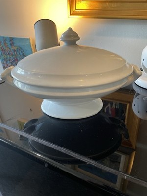 Antique J & G Meakin Ironstone  China Antique English Soup Tureen