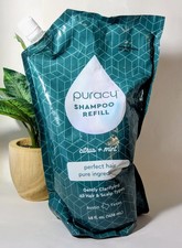 Puracy Shampoo Refill - 48 oz - Citrus + Mint - Austin, TX - New in Bag - Pure 0.63 per gallon
