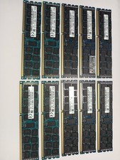 Lot of 10 SK HYNIX 16GB 2RX4 PC3L-10600R-9-12-E2