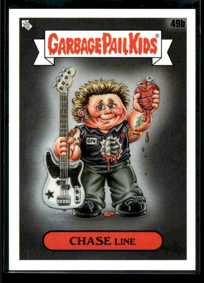 2024 Topps Garbage Pail Kids: Battle of the Bands Green Day Chase Line #49b