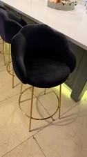 Velvet Bar Stools X 4
