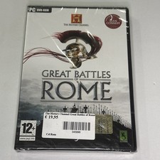 BATTAGLIE DI ROMA GREAT BATTLES OF ROMEPC NUOVO SIGILLATO GIOCO VIDEOGIOCO