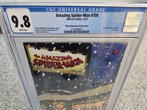 The Amazing Spider-Man #700 Variant Edition-50th Anniversary Ed. CGC 9.8