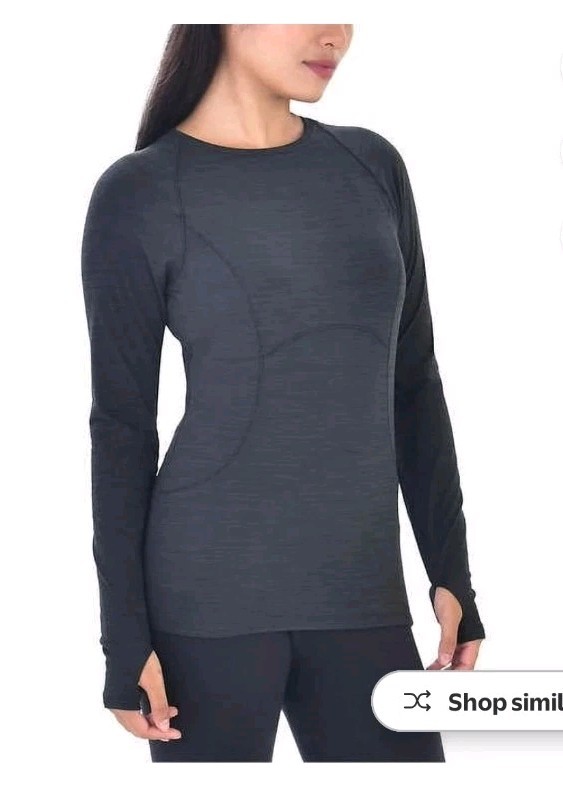 Spyder Active Fitted Performance Navy Heather Dry… - image 12