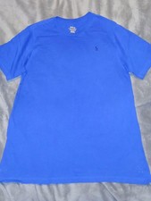 Image of Polo Ralph Lauren Boys Blue Polo T-Shirt Size Large, 14-16 Years