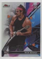 2021 Topps Finest WWE Refractor Rick Boogs #64 md3