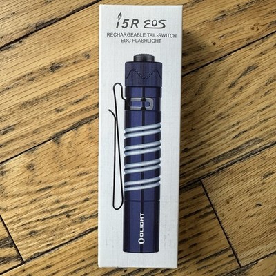Olight i5R EOS (Regal Blue) 350 Lumens Rechargeable 1420mAh Li-ion Type-C