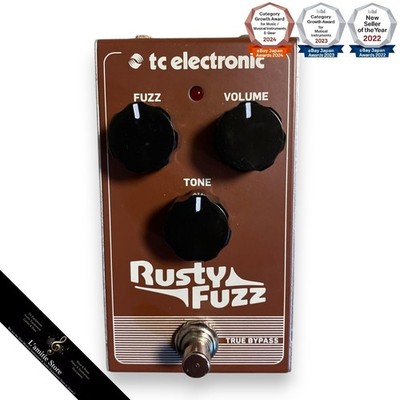 TC Electronic RUSTY FUZZ Silicon-Based Transistor Type Vintage Gated Japan Used