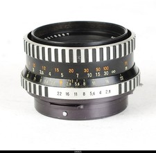 Aus Jena Zeiss Jena Biometar Zebra 2.8/80mm f/2.8 80mm for Pentacon SIX