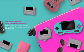 SupaBoy SFC Portable System for SNES and Super Famicom Games Green