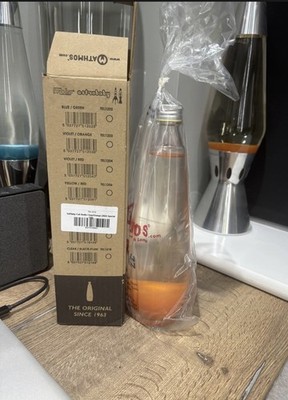 Mathmos Astro Baby Clear Orange Special Fill Bottle 2024. GLOBAL SHIPPING. 