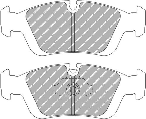 Ferodo Racing Bremsbelagsatz, Scheibenbremse FDS1300 FüR Alpina Bentley Bmw-image
