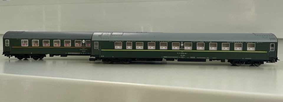 Sachsenmodelle H0 14328 Schlafwagen WLABm der SZD, OVP ,Neuwertig