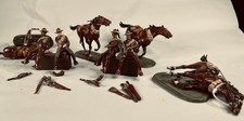 Four US Mounted troopers, WWI era, this is a project