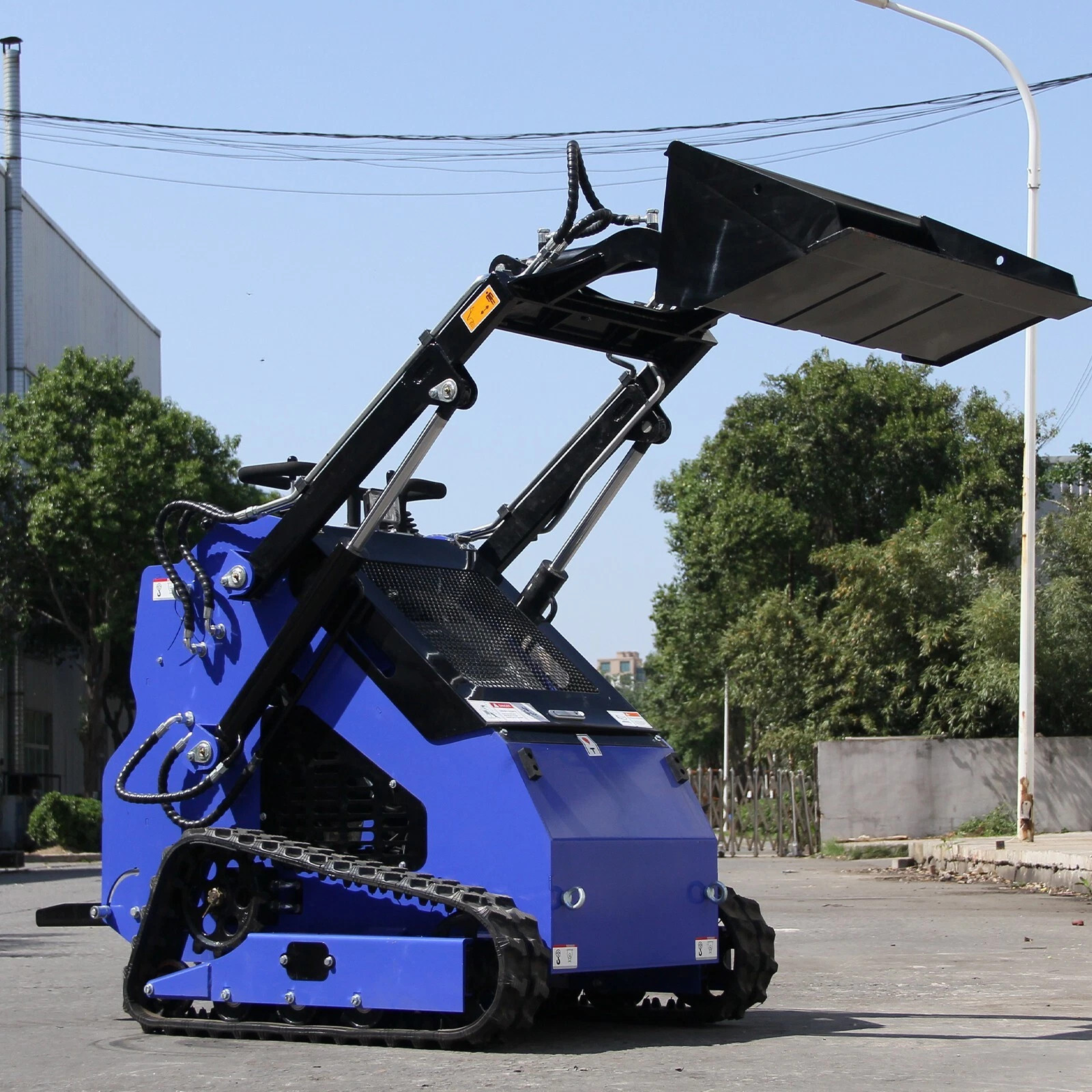 Upgraded 2025 Brand New 23HP Mini Skid Steer Track Loader Twin Cylinder USA Spot