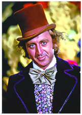 WILLY WONKA * Fun Novelty * MOVIE * Art Card * ATC ACEO