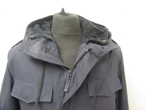 VINTAGE SCHWARZ GERMAN ARMY COMBAT FIELD COLD WEATHER PARKA JACKET SIZE M - Picture 3 of 18