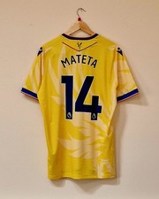 CRYSTAL PALACE AWAY FOOTBALL SHIRT 24/25 - ADULT XL - MATETA - BRAND NEW TAGS 