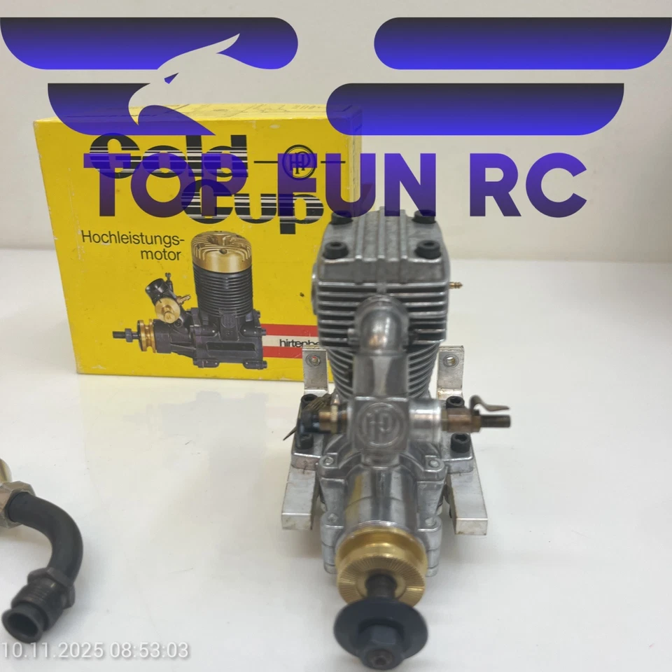 HIRTENBERGER GOLD CUP HP 21 VT 4-STROKE ROTARY VALVE AIRPLANE ENGINE - Image 3 of 4