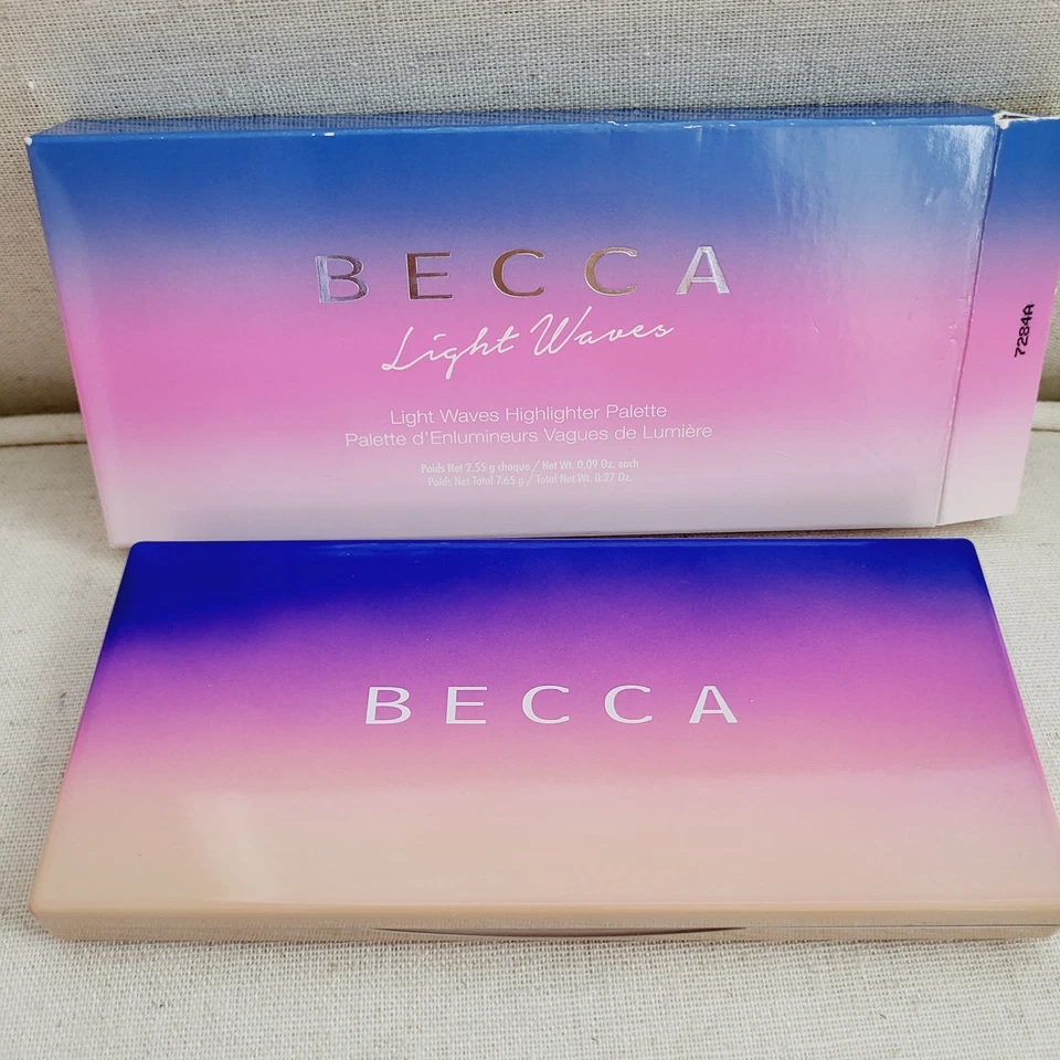 Becca Light Waves Highlighter Palette Pink Sapphire+Prismatic Amethyst+Moonstone - Image 3 of 4