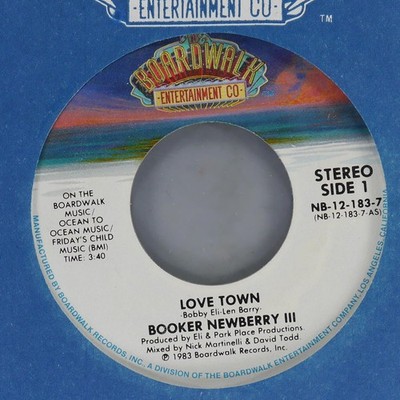 BOOKER NEWBERRY III Love Town What Comes Naturally BOARDWALK NB 12-183-7 NM NOS