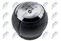 Nty Schalthebelknauf FüR Toyota GZB-TY-005 Schwarz/Silber