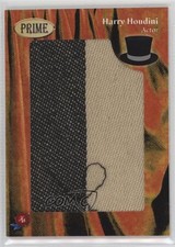 2024 Historic Auto Prime Volume II Jumbo Fabric Relics /50 Harry Houdini 2po