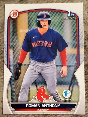 2023 Bowman Red Sox Roman Anthony 1st Edition RC Rookie Card Prospect MINT! 🔥