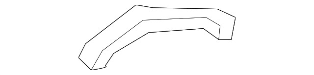 Extensión del guardabarros exterior para Ford Transit Connect 2014-2023 (N/P DT1Z-6141057-A)