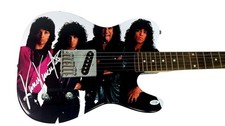 KISS Vinnie Vincent Signed Autographed Custom Photo Guitar ACOA Witness ITP