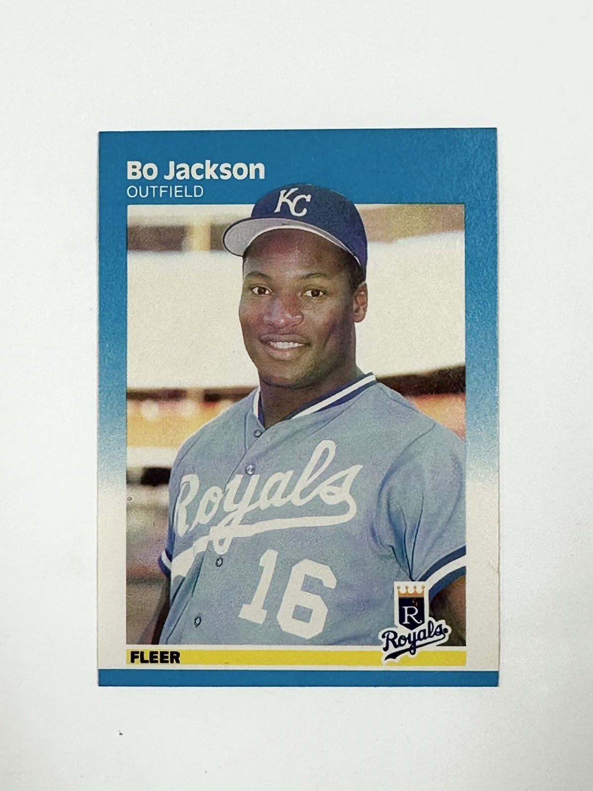 1987 Fleer - Bo Jackson #369 (RC) Rookie Near Mint Condition Card