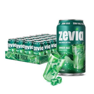 Zero Sugar Ginger Ale - , Non-GMO, Gluten-Free, 24-Pack