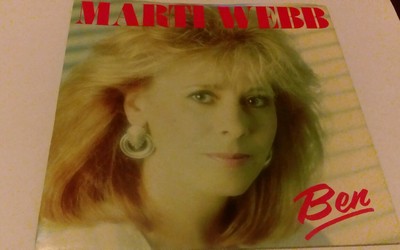 Marti Webb-Ben 7'' 45-Starblend Records Ltd., STAR 6, 1985, Picture Sleeve ex vg