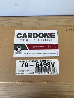 Cardone Remanufactured Engine Control Computer 79-6498V