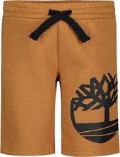 NEW Timberland Boys Wheat Fleece Legacy Pull-On Shorts Size Medium 10/12