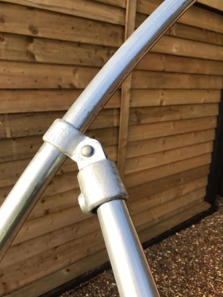 Serre Tunnel De Jardin-6x3x2 M - Buy Polytunnel Serra Zincato Telaio In Acciaio - Foto 9