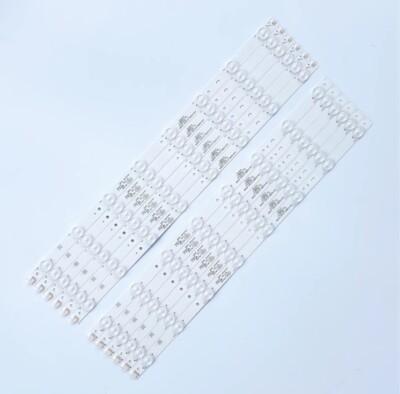 12Pcs LED strips for Philips 50PFL5040/T3 50PFL3040/T3 50PFL5141/T3 50PFF5055/T3
