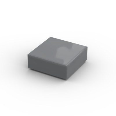 Lego 10x Fliese Platte 1x1 tile plate 3070b dunkelgrau dark bluish gray
