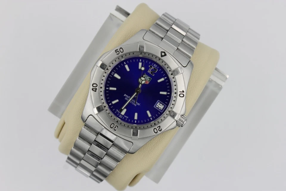 Etiqueta Heuer WK1116. BA0311 Reloj profesional para hombre Royal Blue 2000 Silver Indigo Foto 4 de 4