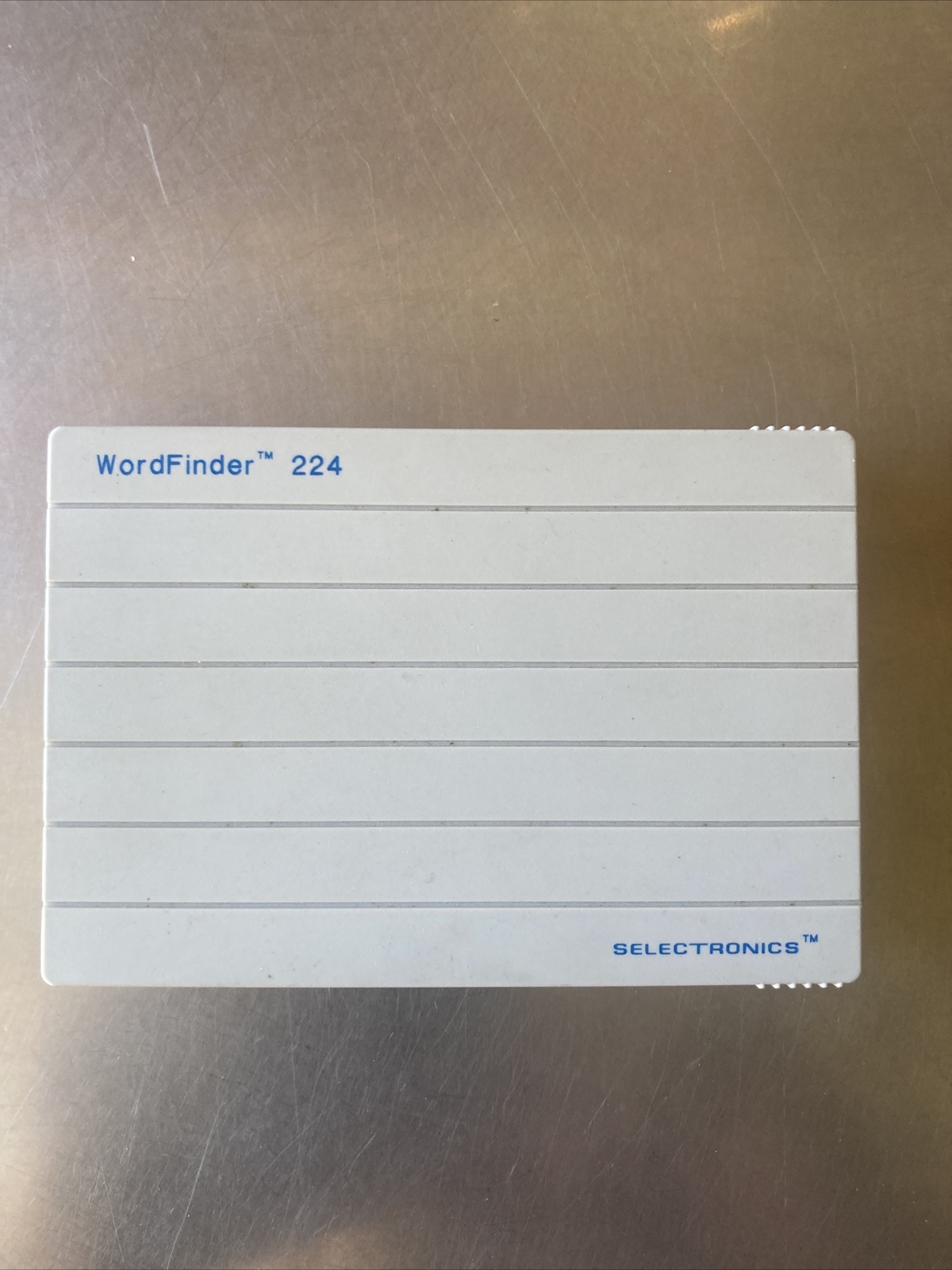 Selectronics Wordfinder 224 HH 224 Gray Spelling Checker Thesaurus EBay selectronics-wordfinder-224-hh-224-gray-spelling-checker-thesaurus-ebay