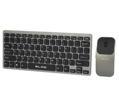 Tastatur Maus Slim USB 2,4 GHz Wireless PC Computer Büro 78 Set